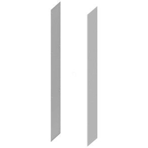   Siemens 8PQ2520-4BA02 szekrény oldallap 2000x400mm, IP55, SIVACON S4, 2db/csomag