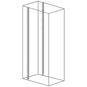   Siemens 8PQ3000-1BA43 külső közbenső profil tartósín, 1600x400mm