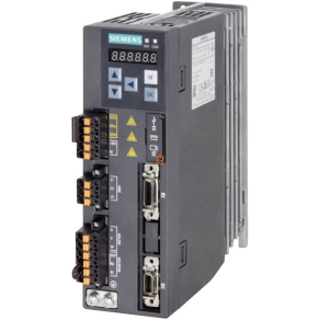   Siemens frekvenciaváltó 1F, 200-240V, 0,4kW, 2,6A, beépített szűrővel - Sinamics V90 Profinet 6SL3210-5FB10-4UF1