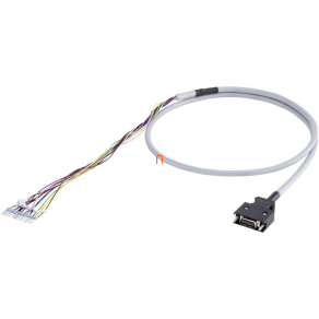   Siemens 6SL3260-4MA00-1VB0 szerelt I/O kábel, 20-pin MDR csatlakozó, 1 m, SINAMICS V90 PROFINET (PN)-hez