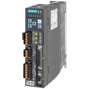   Siemens 6SL3210-5FB10-2UF2 frekvenciaváltó, 1x200-240VAC 0,2kW/1,4A, beépített szűrővel, profinet, Siemens V90 Sinamics