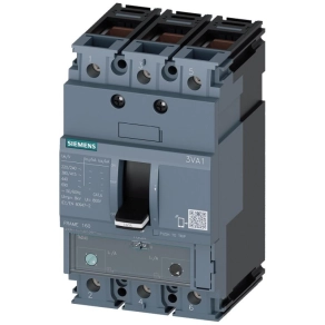   Siemens 3VA1110-5EF36-0AA0 kompakt megszakító 3P 160A 55kA, TM240, ATAM, sarus