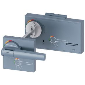   Siemens 3VW9727-0FK21 rotációs hajtás 3VA27-hez, komplett, szürke, IP30