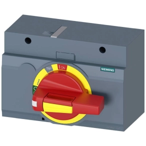   Siemens 3VA9467-0EK15 közvetlen rotációs hajtás 3VA13/14, 3VA23/24-hez, piros/sárga, IP30
