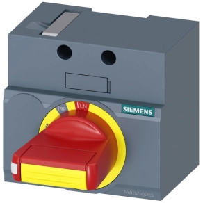   Siemens 3VA9157-0EK15 közvetlen hajtás 3VA1-hez, komplett, piros/sárga, IP30