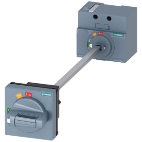   Siemens 3VA9157-0FK21 rotációs hajtás 3VA1-hez (100A,160A), komplett, szürke, 8x8mm 300mm-es tengely, IP65