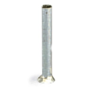 Wago 216-144 szigeteletlen érvéghüvely, 1,5 mm², AWG 16, ónozott elektrolitréz, gáztömör krimpeléshez, DIN 46228-1, ezüstszínű