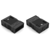 Wago 770-503/023-000 WINSTA MIDI tehermentesítő ház, 3 pólusú, 2 kábelhez, 4,5–8,0 mm kábelátmérőhöz, fekete