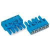 Wago 770-1105 WINSTA® MIDI aljzat, 5 pólusú, I kódolású, 4 mm², kék