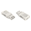 Wago 770-133 WINSTA® MIDI dugó tehermentesítő házzal, 3 pólusú, A kódolású, 4 mm², 25 A, fehér