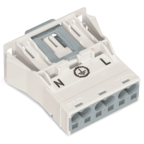 Wago 770-733 WINSTA® MIDI bepattintható dugó, 3 pólusú, A kódolású, fehér