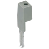 Wago 283-404 vizsgálóadapter 4 mm átmérőjű vizsgálódugóhoz, 11,6 mm széles, szürke