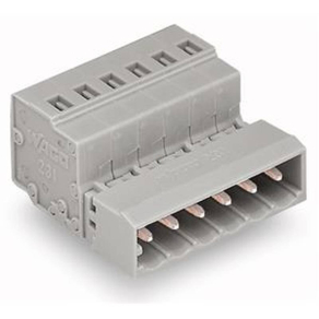 WAGO 231-603 1 vezetékes apacsatlakozószürke