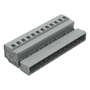 Wago 231-612 apacsatlakozó, 12 pólusú, 2,5 mm², 5 mm, szürke