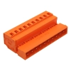 Wago 231-640 apacsatlakozó, 10 pólusú, 2,5 mm², 5,08 mm, narancssárga