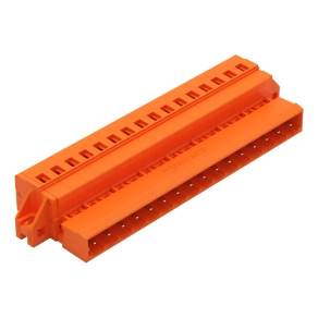 Wago 231-646/019-000 apacsatlakozó, 16 pólusú, 2,5 mm², 5,08 mm, narancssárga