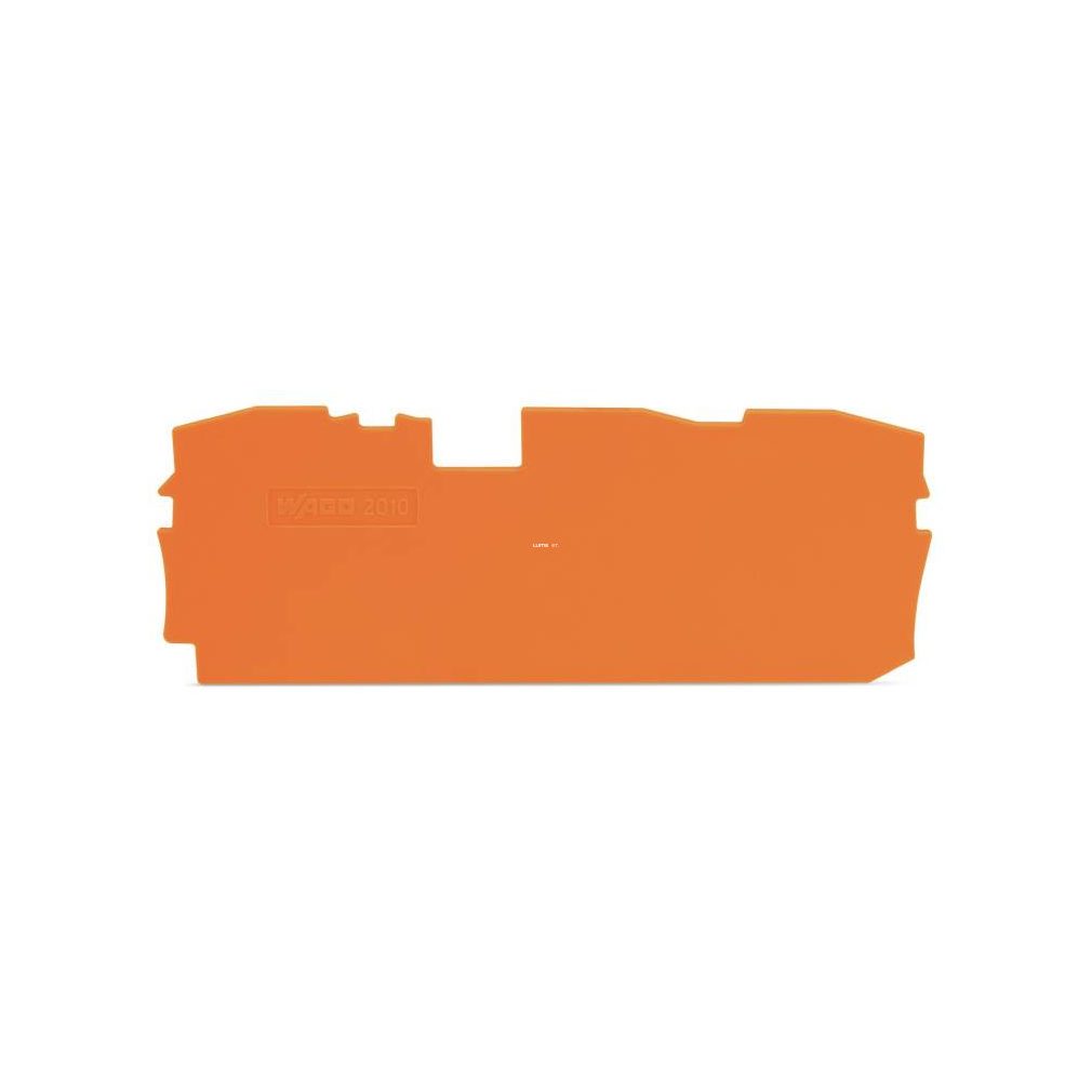 Wago vég- és válaszlap 1mm vastag, narancssárga (2010-1392)