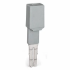 Wago 209-170 vizsgálóadapter 1,5–10 mm²-es sorkapcsokhoz, 8,3 mm széles, 4 mm átmérőjű vizsgálódugóhoz, szürke