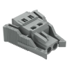 Wago 231-102/037-000 anyacsatlakozó, 2 pólusú, 2,5 mm², 5 mm, szürke