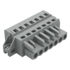 Wago 231-107/031-000 anyacsatlakozó, 7 pólusú, 2,5 mm², 5 mm, szürke