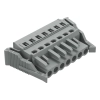 Wago 231-107/037-000 anyacsatlakozó, 7 pólusú, 2,5 mm², 5 mm, szürke