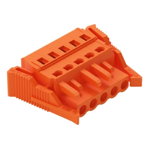 Wago 231-305/037-000 anyacsatlakozó, 5 pólusú, 2,5 mm², 5,08 mm, narancssárga
