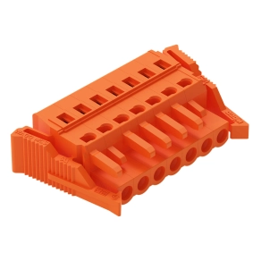 Wago 231-307/037-000 anyacsatlakozó, 7 pólusú, 2,5 mm², 5,08 mm, narancssárga