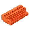 Wago 231-310/026-000 anyacsatlakozó, 10 pólusú, 2,5 mm², 5,08 mm, narancssárga