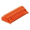 Wago 231-312/037-000 anyacsatlakozó, 12 pólusú, 2,5 mm², 5,08 mm, narancssárga