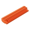 Wago 231-322/026-000 anyacsatlakozó, 22 pólusú, 2,5 mm², 5,08 mm, narancssárga