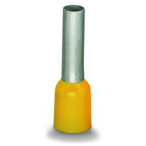   Wago érvéghüvely 6 mm² / AWG10 szigetelt sárga (216-288)