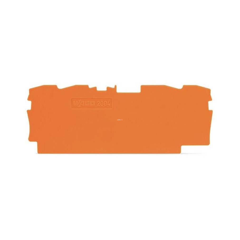 Wago Vég- és válaszlap 1mm vastag, narancssárga (2004-1492)