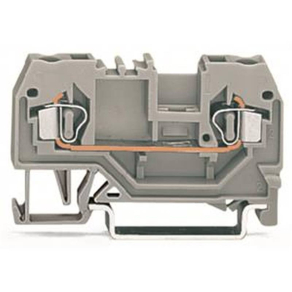   WAGO 280-902 2 vezetékes átmenő sorkapocs2,5 mm2, narancssárga