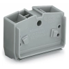 Wago 264-351 4 vezetékes, középső sorkapocs, nyomógombok nélkül, 1 pólusú, 2,5 mm², CAGE CLAMP®, szürke