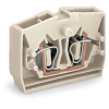 Wago 264-131 2 vezetékes középső sorkapocs, nyomógombok nélkül, megfelelő Ex e II alkalmazásokhoz, 1 pólusú, 2,5 mm², CAGE CLAMP®, világosszürke