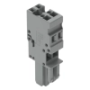 Wago 769-102 anyacsatlakozó, 2 pólusú, 4 mm², szürke