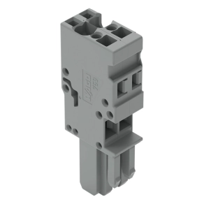 Wago 769-102 anyacsatlakozó, 2 pólusú, 4 mm², szürke