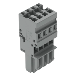 Wago 769-104 anyacsatlakozó, 4 pólusú, 4 mm², szürke