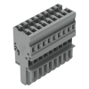 Wago 769-109 anyacsatlakozó, 9 pólusú, 4 mm², 5 mm, szürke