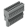 Wago 769-110 anyacsatlakozó, 10 pólusú, 4 mm², 5 mm, szürke