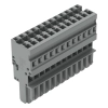 Wago 769-112 anyacsatlakozó, 12 pólusú, 4 mm², 5 mm, szürke