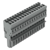Wago 769-115 anyacsatlakozó, 15 pólusú, 4 mm², szürke