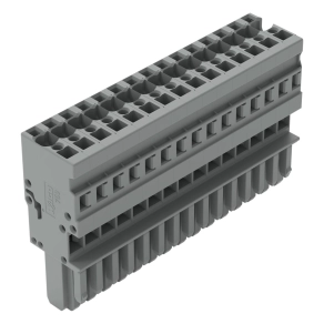 Wago 769-115 anyacsatlakozó, 15 pólusú, 4 mm², szürke