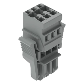 Wago 769-103/021-000 anyacsatlakozó, 3 pólusú, 4 mm², szürke
