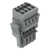 Wago 769-104/021-000 anyacsatlakozó, 4 pólusú, 4 mm², szürke