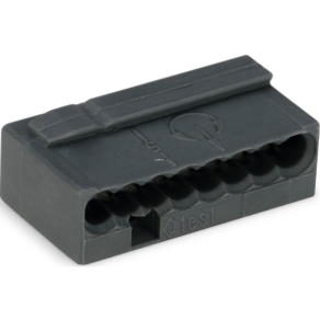 Wago vezeték összekötő 8-as sötét szürke (243-208)