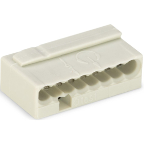 Wago vezeték összekötő 8-as világos szürke (243-308)