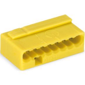 Wago vezeték összekötő 8-as sárga (243-508)