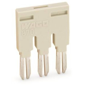   WAGO 870-403 Dugaszolható áthidalószigetelt 3irányú, világosszürke