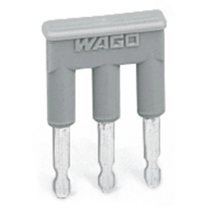 Wago 279-483 áthidaló, 3 pólusú, szigetelt, szürke